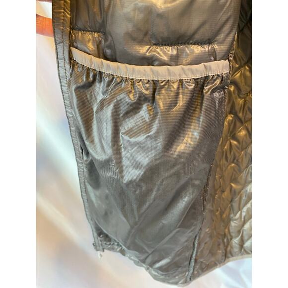 Patagonia Vest Nano Puff Insulated Packable Zip Up Silver Gray Women's Size Med - Picture 5 of 11